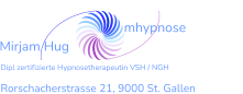 mhypnose Mirjam Hug   Dipl zertifizierte Hypnosetherapeutin VSH / NGH  Rorschacherstrasse 21, 9000 St. Gallen